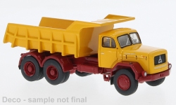 Brekina 83300 - H0 - Magirus Kipper - gelb